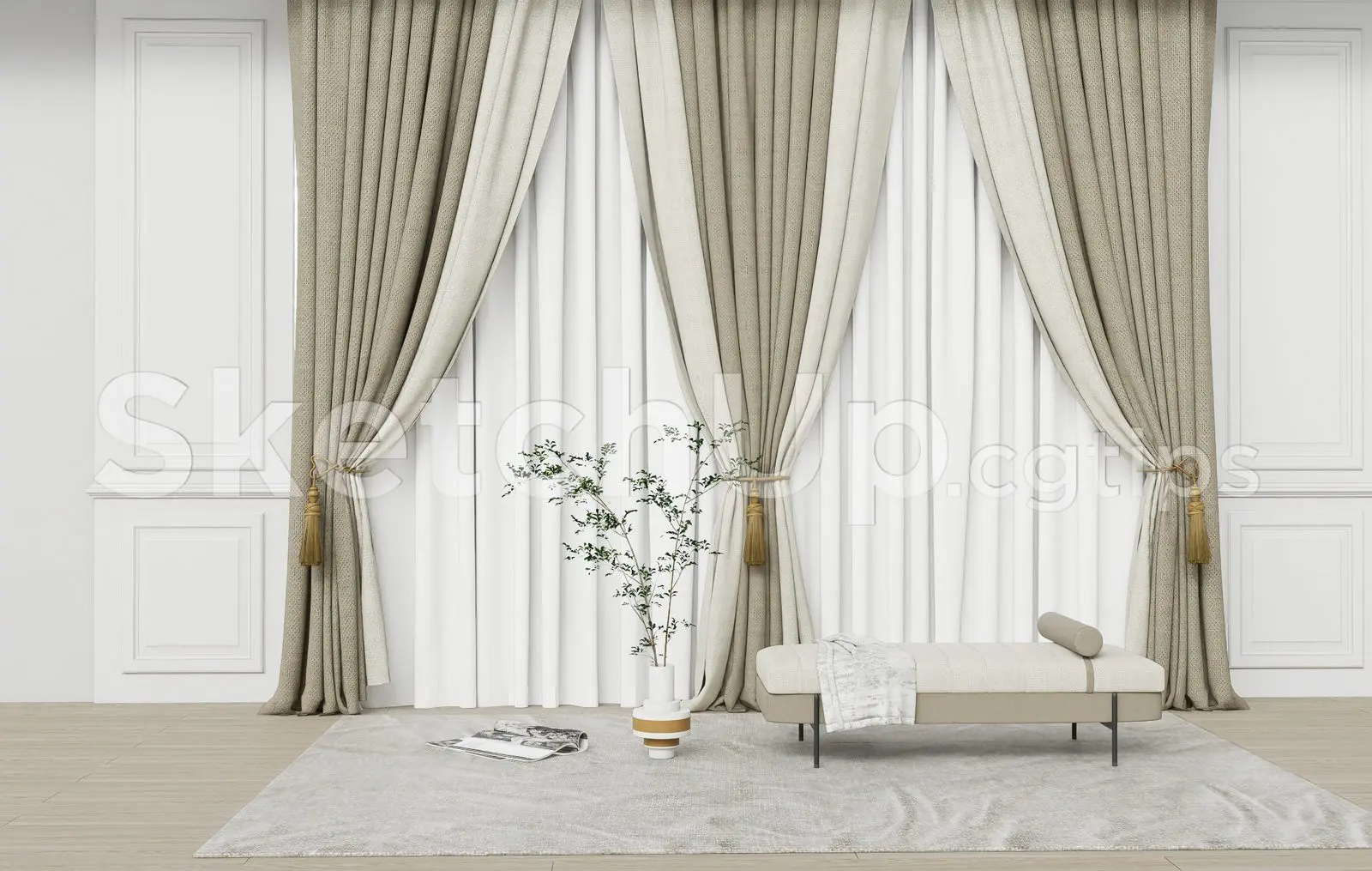 Curtains — preview 1 (cgtips)