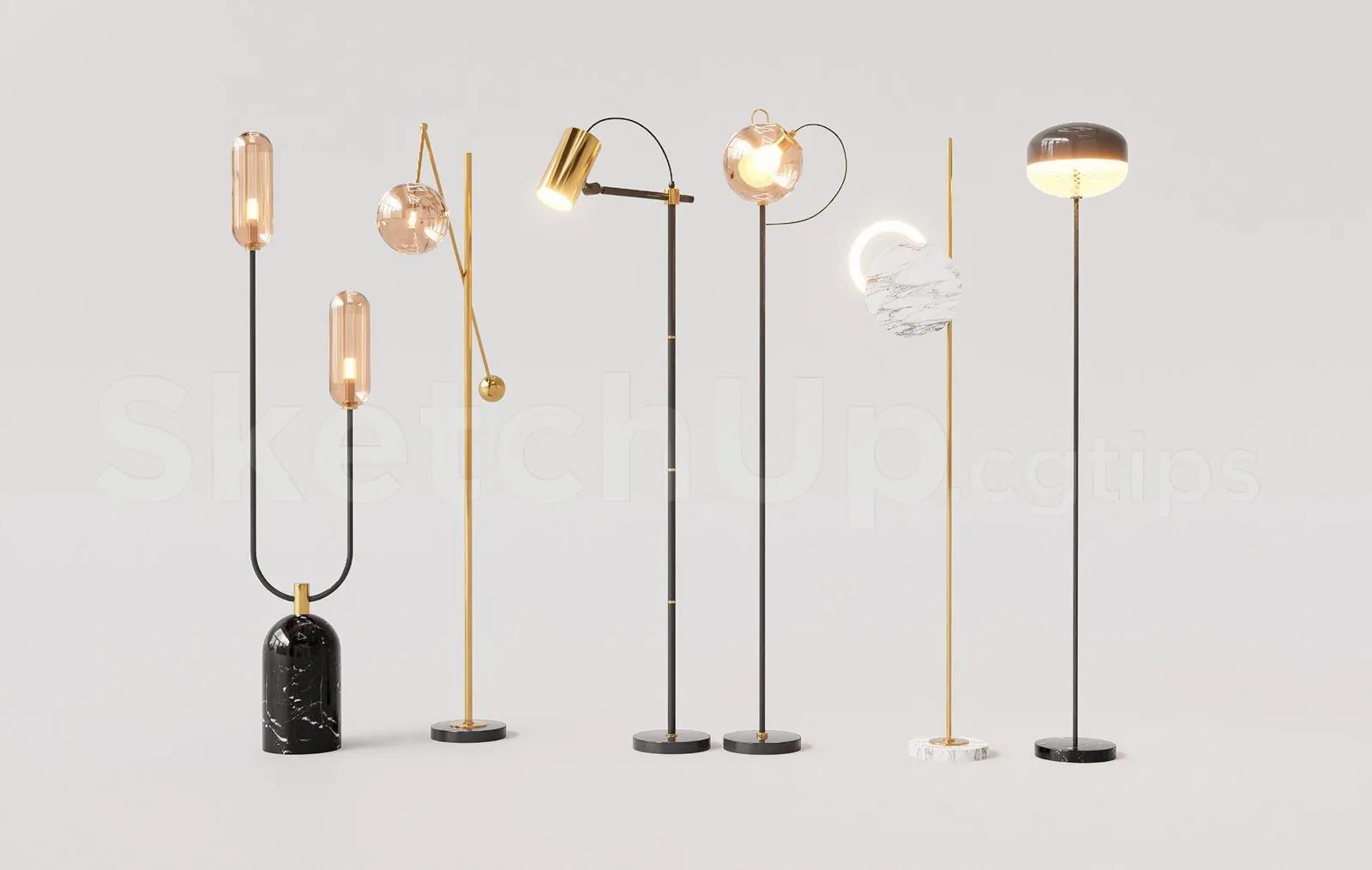 Floor Lamp Model Download for Interior Projects