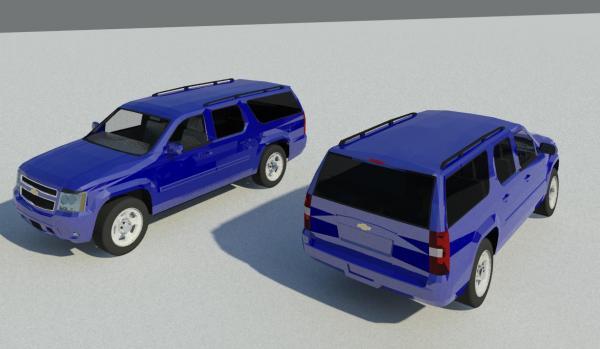 Chevy Suburban - SUV Automobile Vehicle
