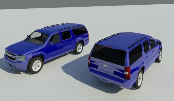 Chevy Suburban - SUV Automobile Vehicle