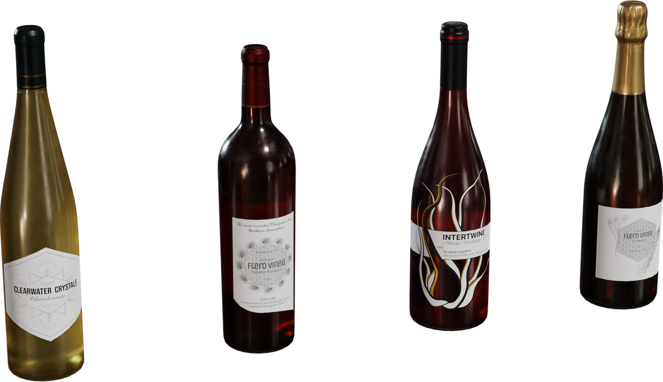 Wine Bottles 1