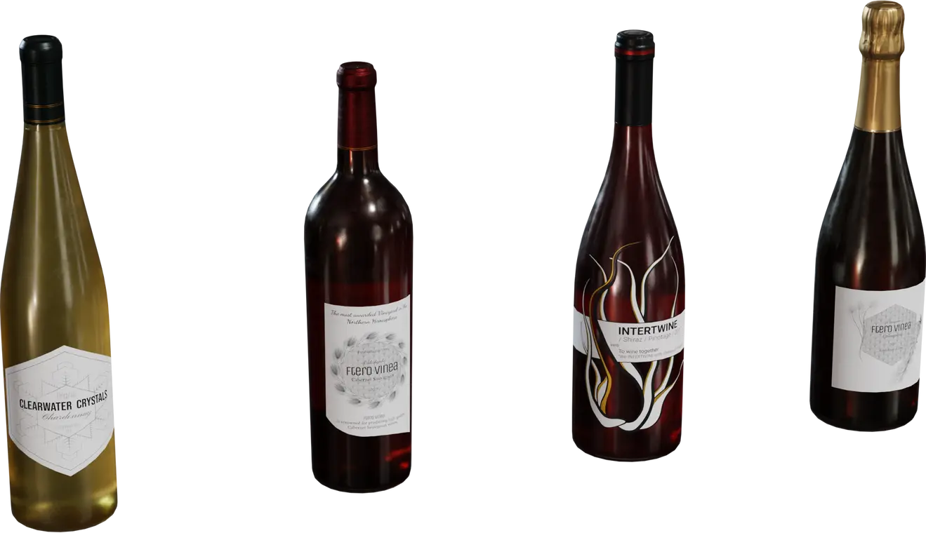 Wine Bottles 1