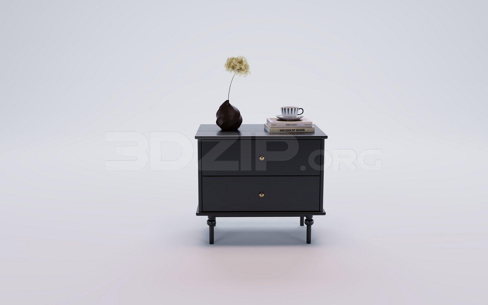 Bedside Table — preview 1 (3dzip)