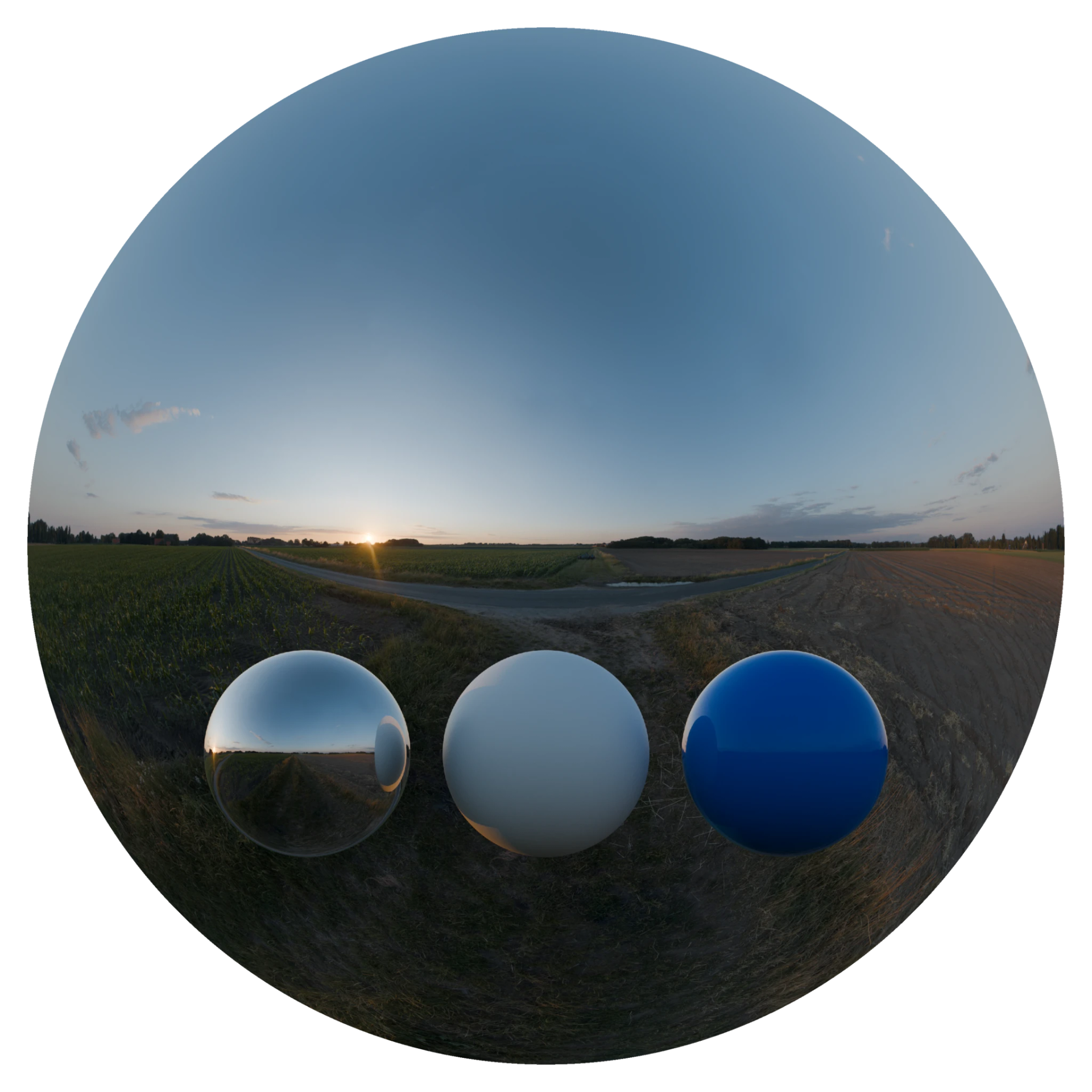 Evening Sky HDRI 009 A