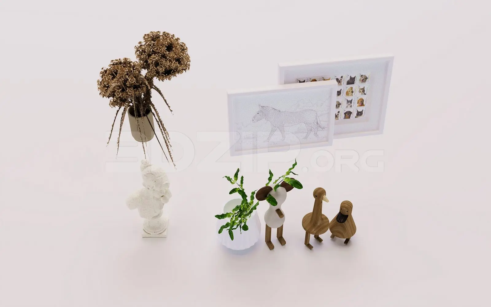 Decorative Set — preview 1 (3dzip)