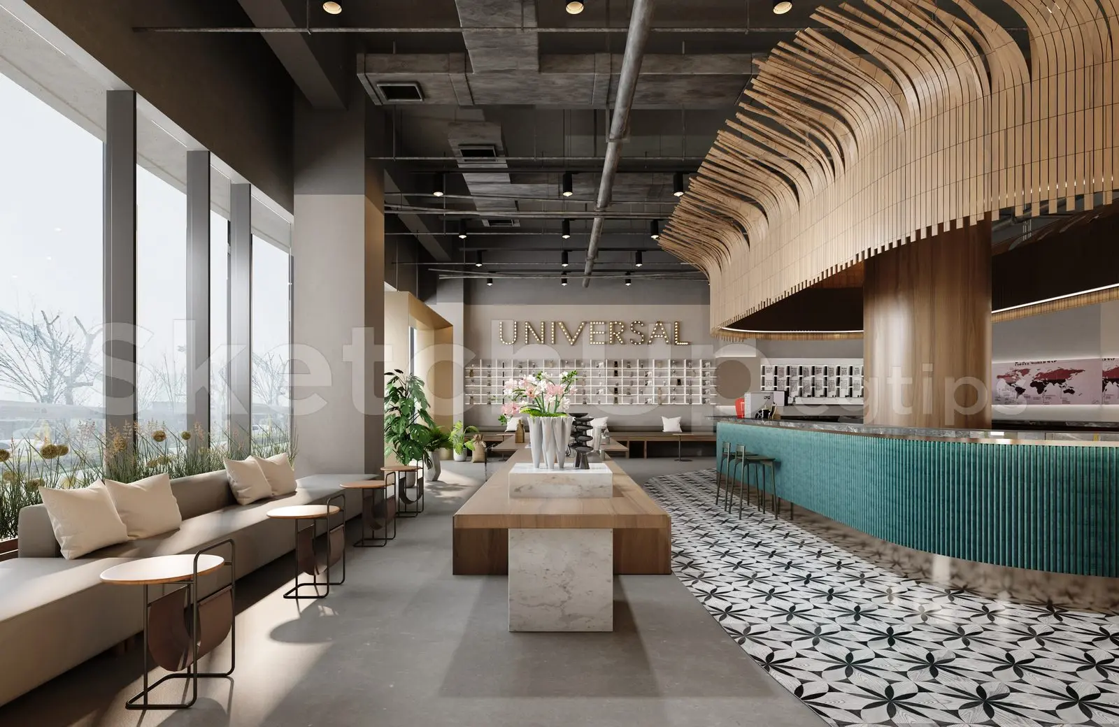 Coffee Room Interior