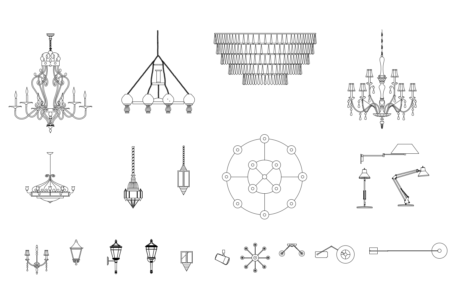 Lamps and Chandeliers