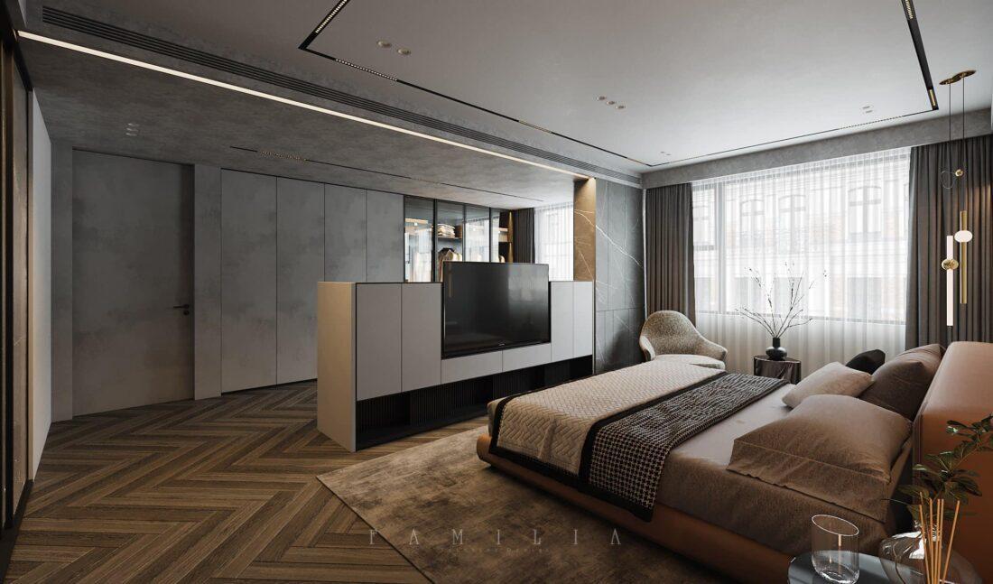Interior Scenes Model Bedroom 577