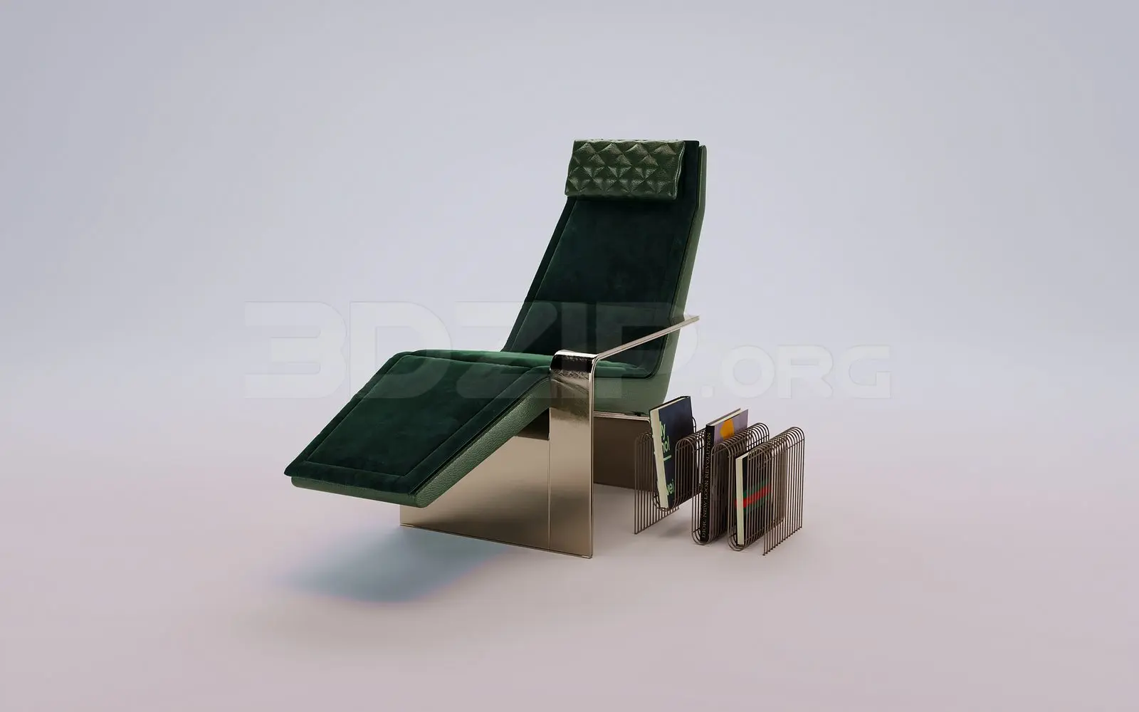 Lounge Chair 3D Model for Interior Projects