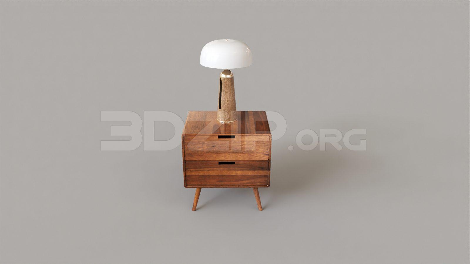 Bedside Table — preview 1 (3dzip)