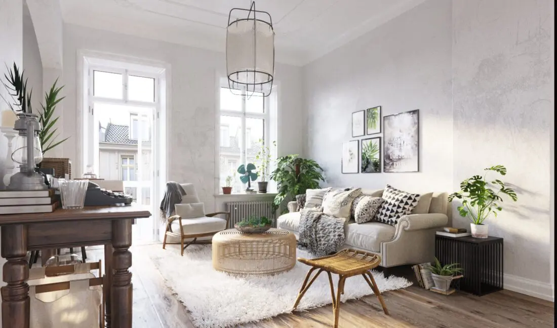 Interior Kitchen – Livingroom 295 Scene