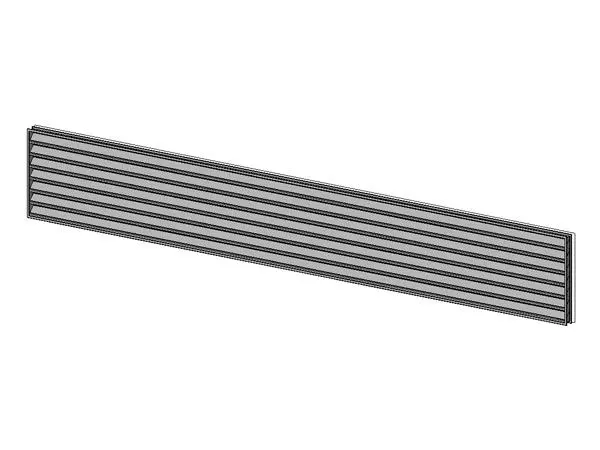 415 Series Aluminium Louvres