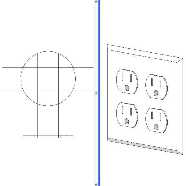 Outlet - Double Duplex