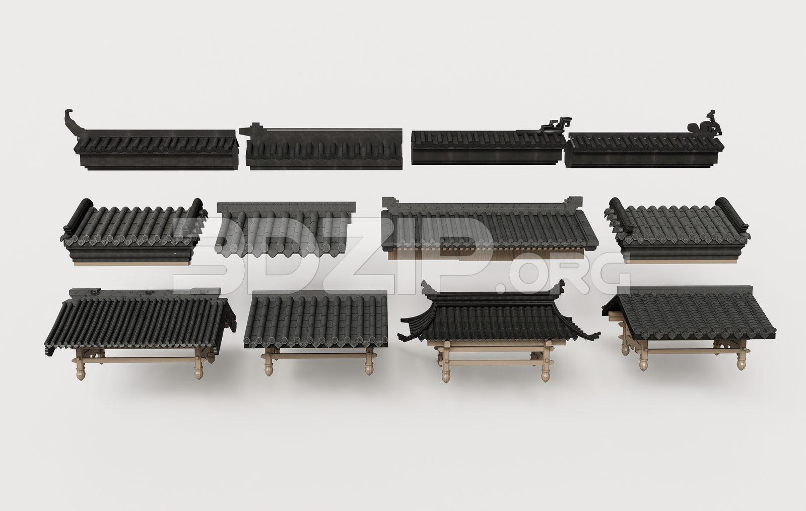 Traditional Asian Roof