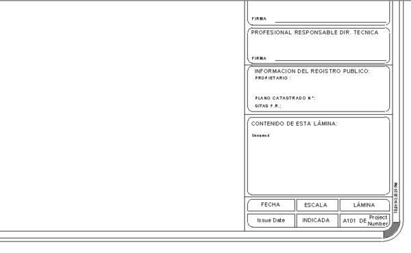 Lamina Sheet Layout