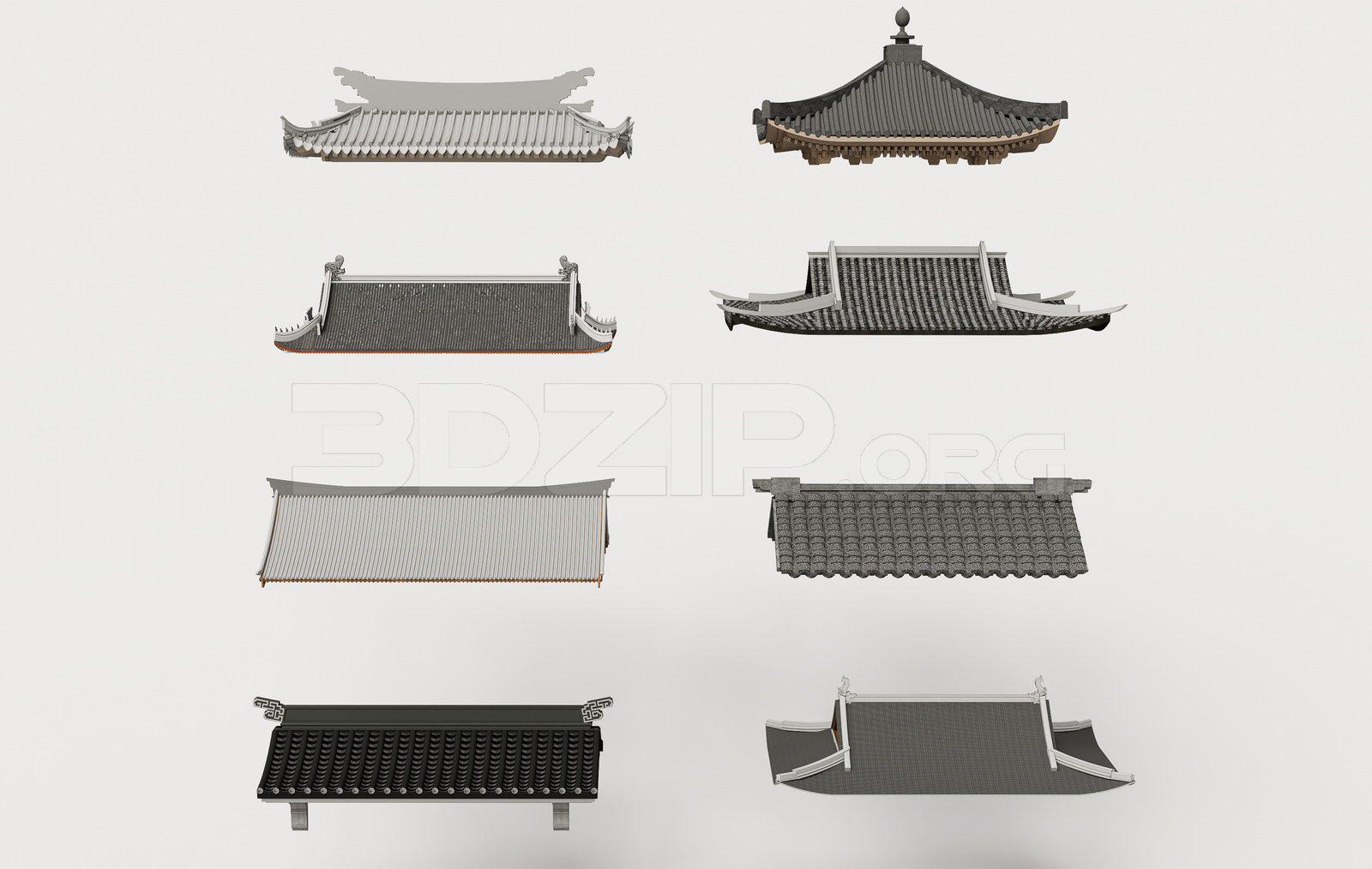 Traditional Asian Roof