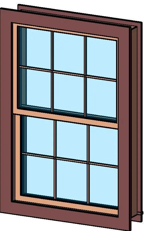 Double Hung - Single with optional mullions