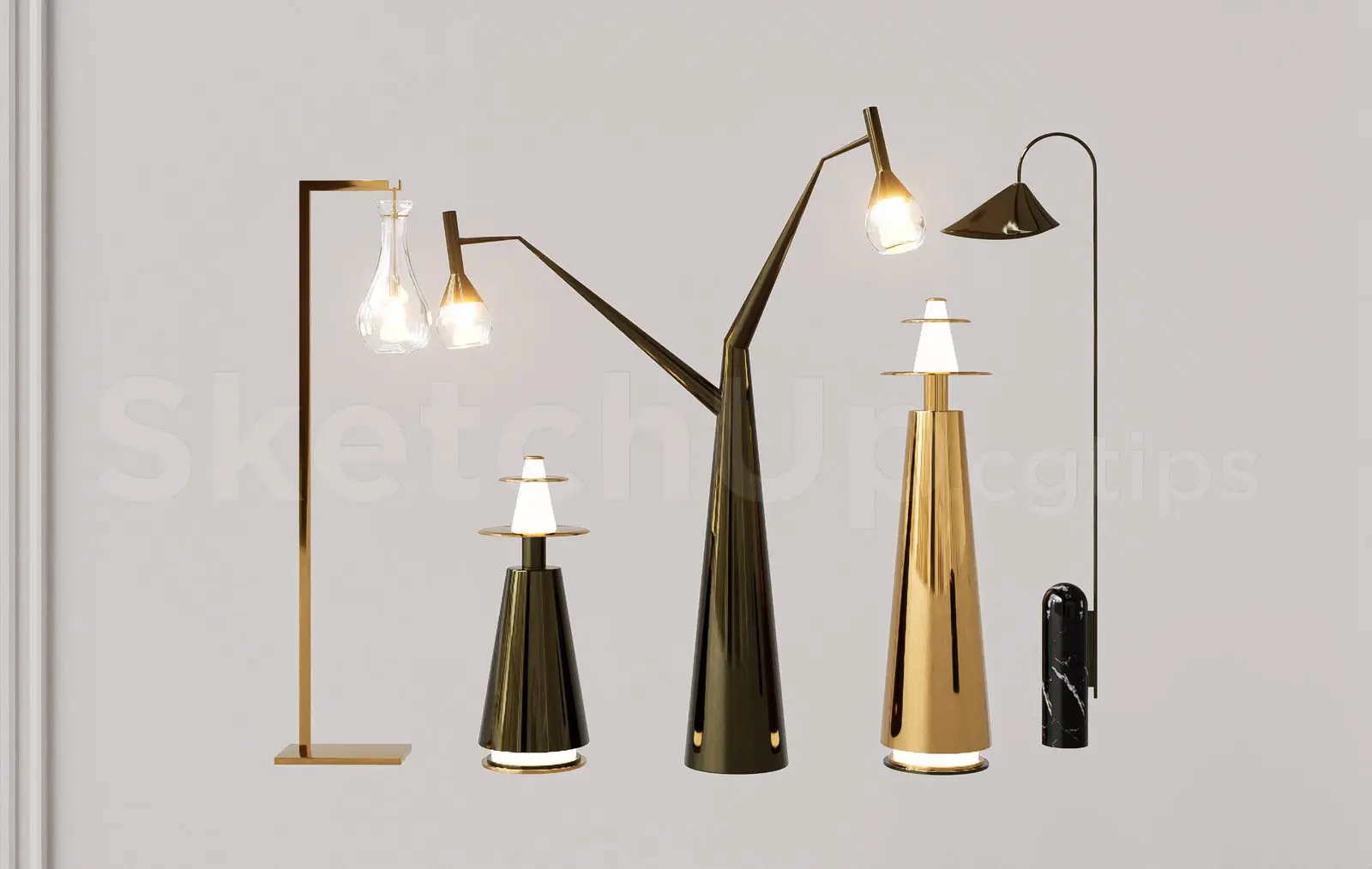 Floor Lamp Model Download for Interior Projects
