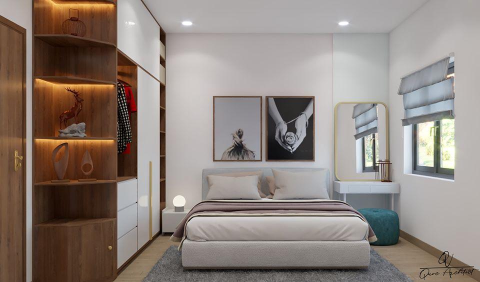 Interior bedroom Scene