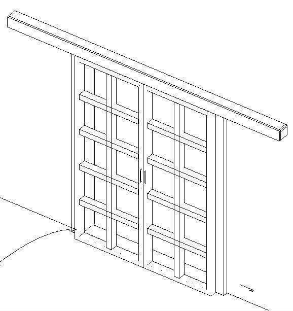 Glass Barn Door