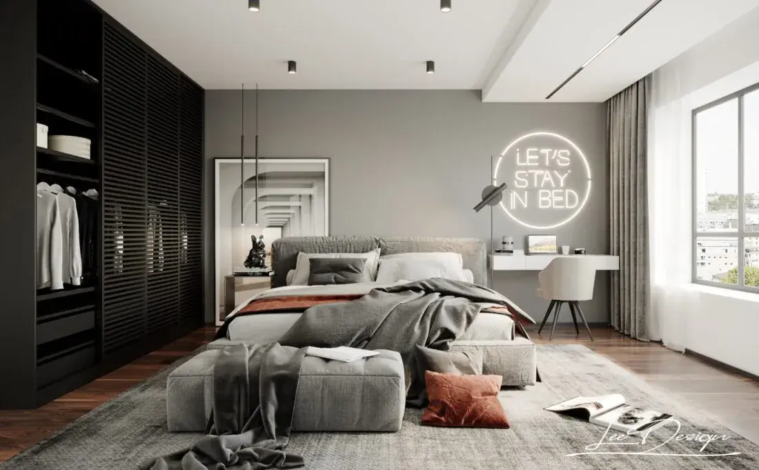 Interior Scenes Model Bedroom 579