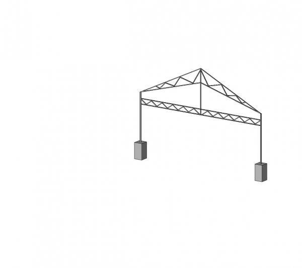 Green house truss