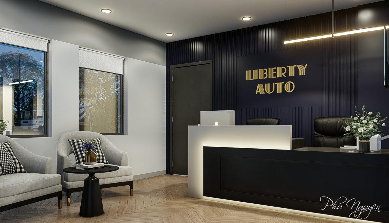 Interior Office room Scene