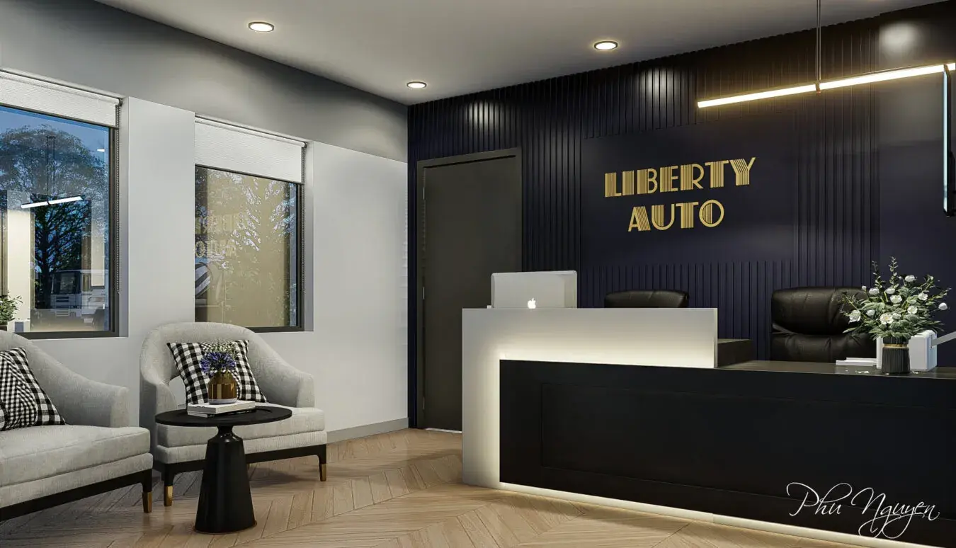 Interior Office room Scene
