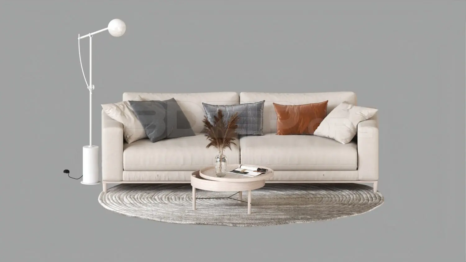 Sofa — preview 1 (3dzip, CC0)