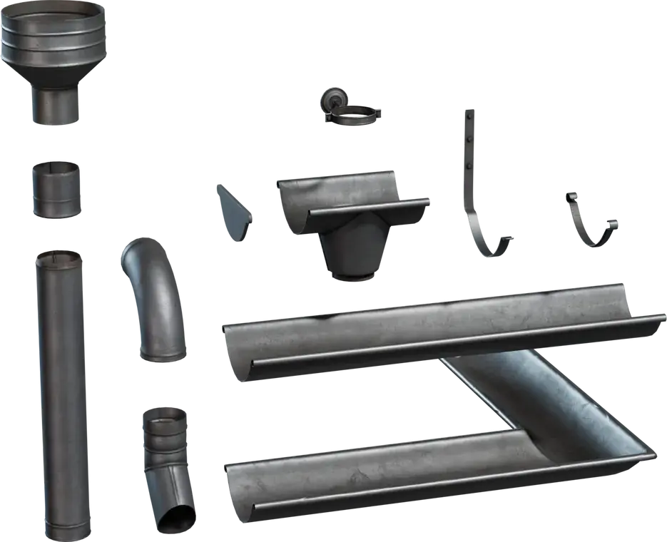 Modular Metal Gutter