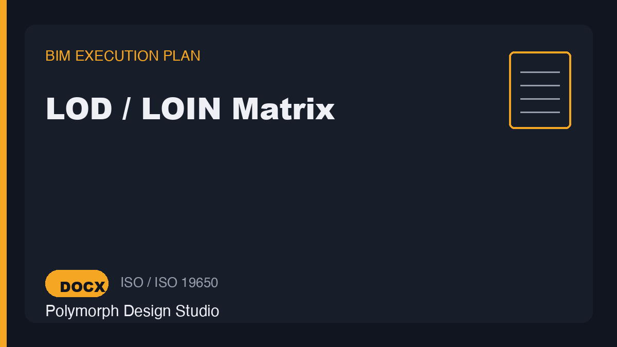 LOD / LOIN Matrix