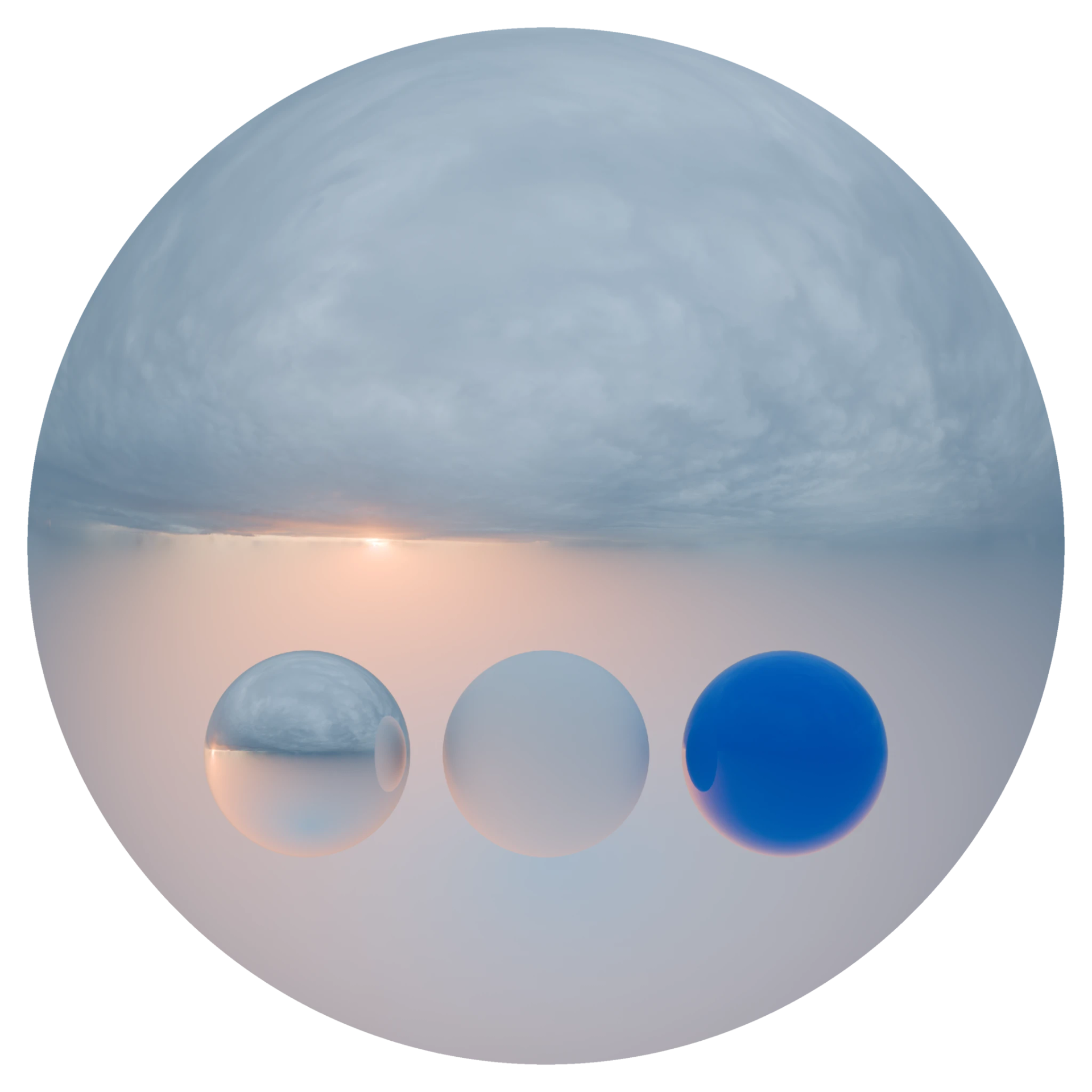 Evening Sky HDRI 041 B