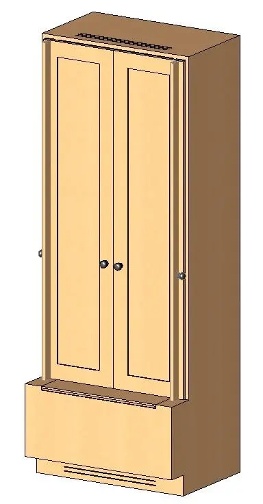 Wood Sports Locker