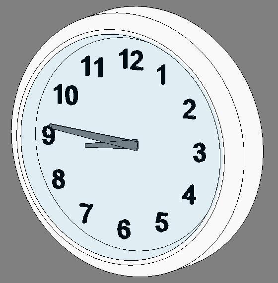 Wall Clock Time Adjustable
