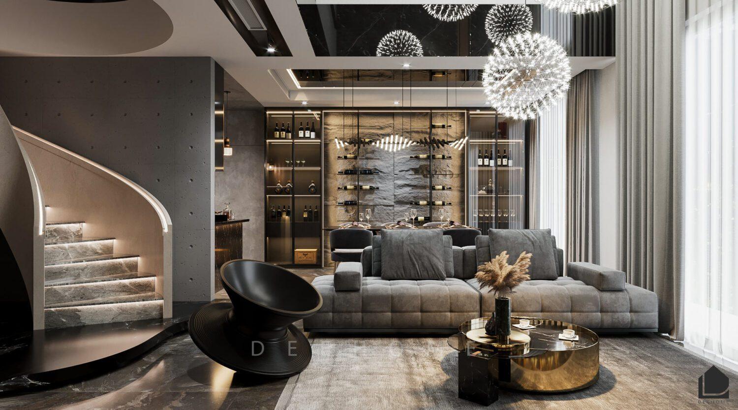 Living Room Interior — preview 1, by LuuAnh Van (3dzip)