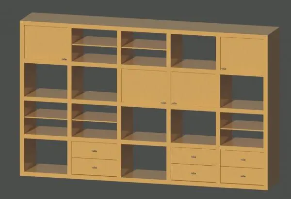 Modern Style Book Shelf