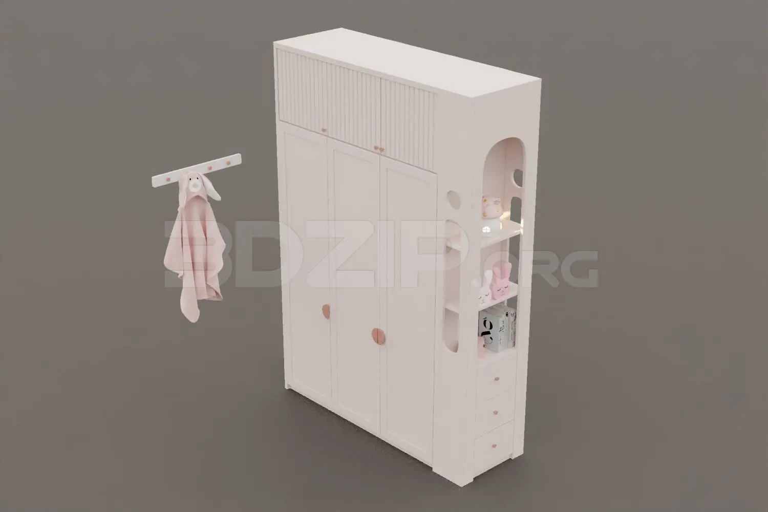 Wardrobe — preview 1, by Phan Thanh Duong (3dzip)