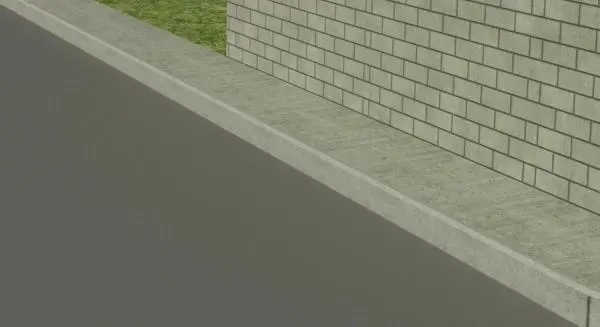 Parametric Kerbs And Sidewalk