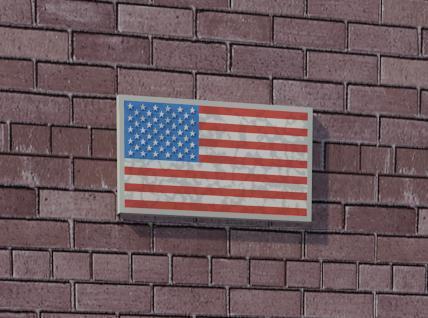 American Flag Mount