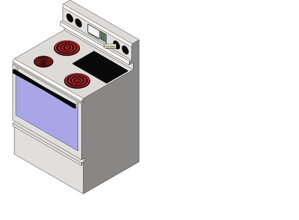 Stainless steel stove