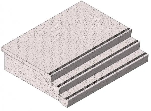 Precast Porch and Stair