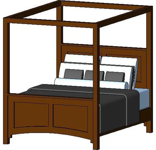 Canopy bed