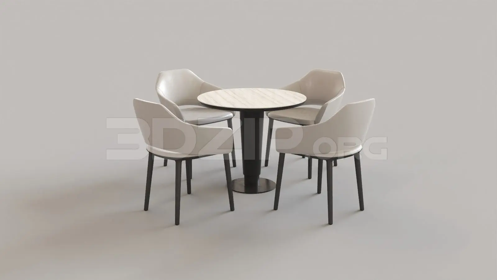 Table And Chair — preview 1 (3dzip)
