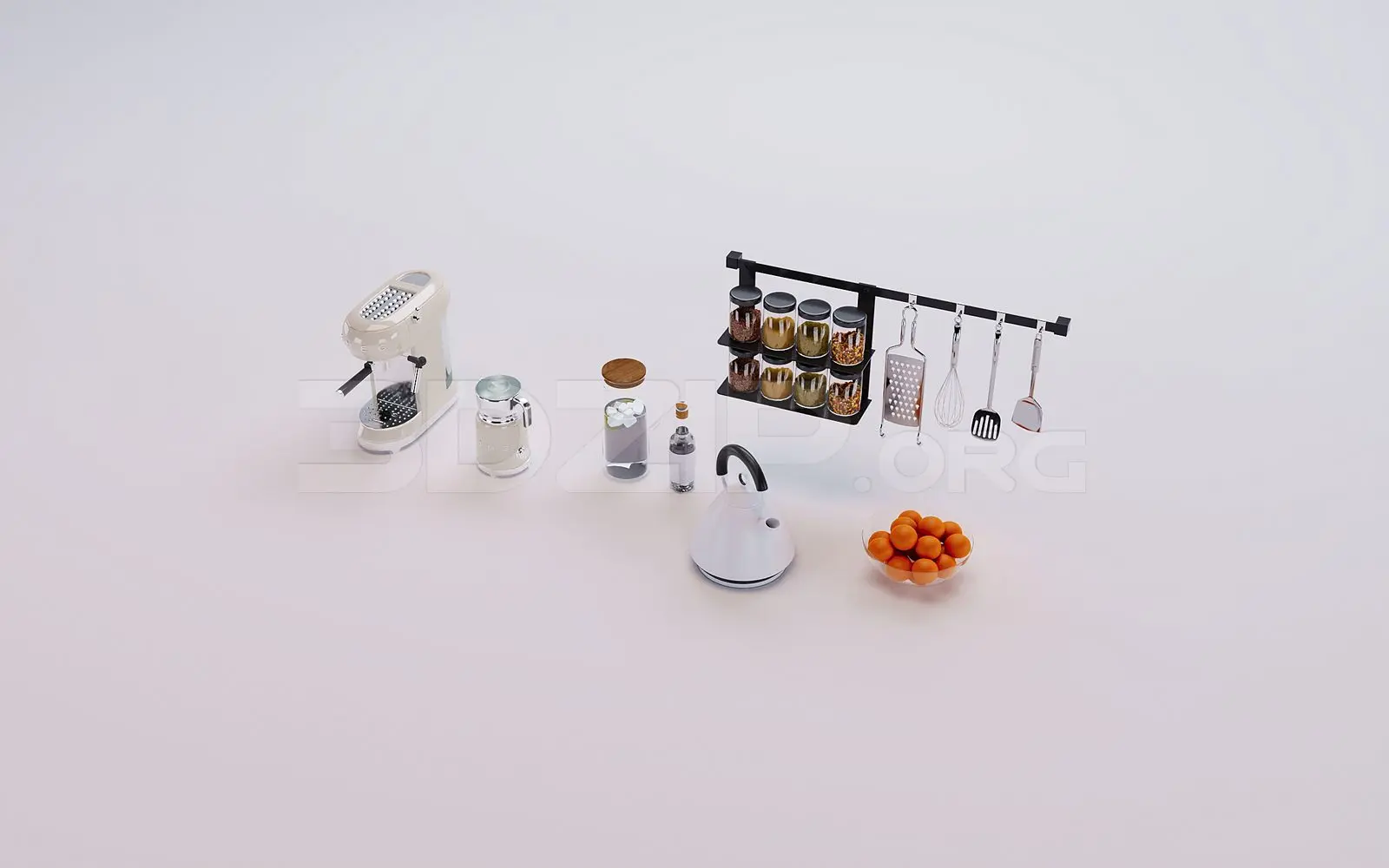 Tableware Kitchen — preview 1 (3dzip)