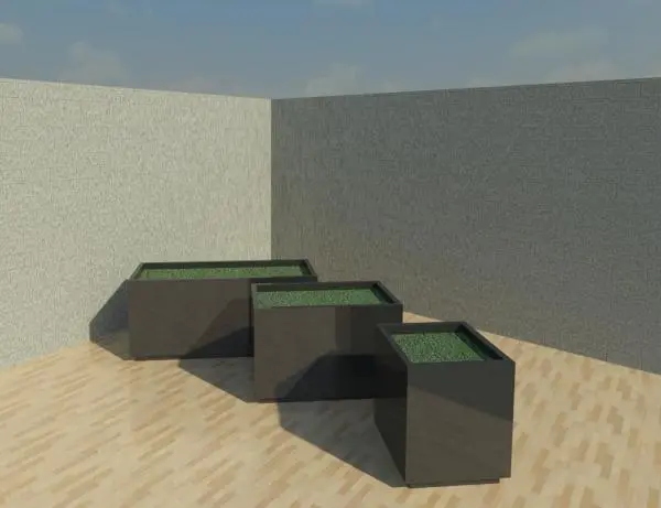 Ceramic Planter Full Parametric — preview 1, by Goovirus (RevitCity, CC0)