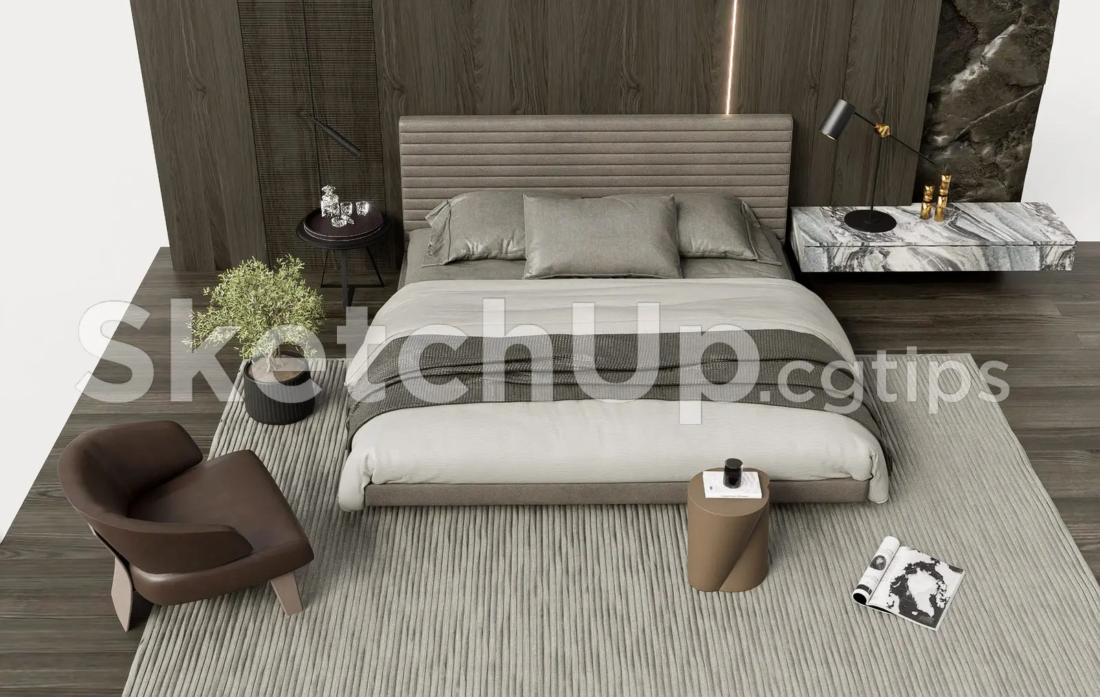 Bed — preview 1 (cgtips)