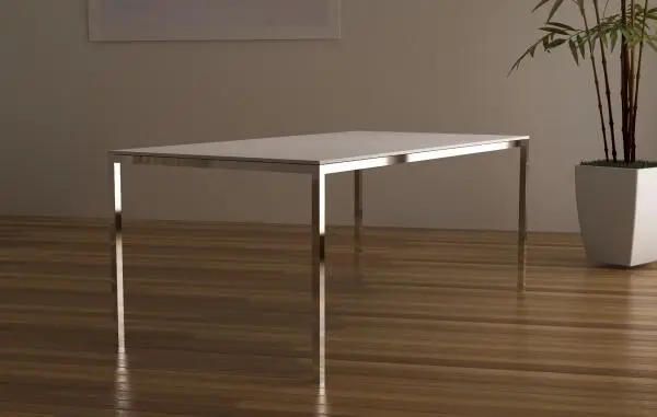 Table basic Corian FULL PARAMETRIC — preview 1, by Revit 2021 (RevitCity, CC0)