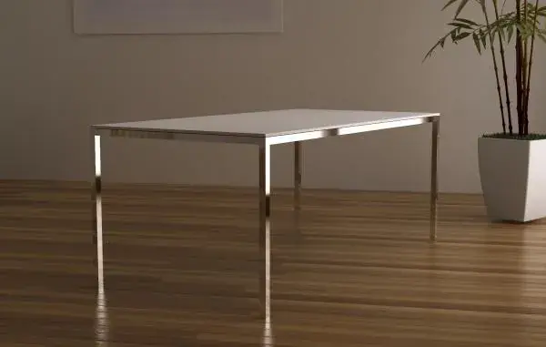 Table basic Corian FULL PARAMETRIC