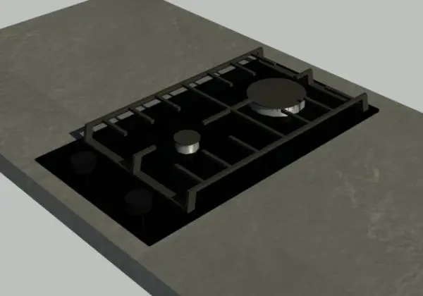 Ceramic Gas Hob_2 burners
