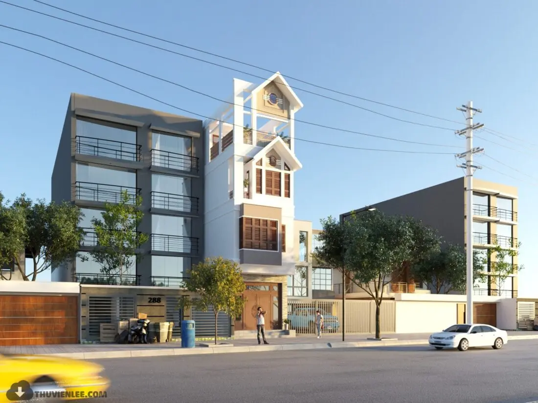 Exterior House 10 Scene